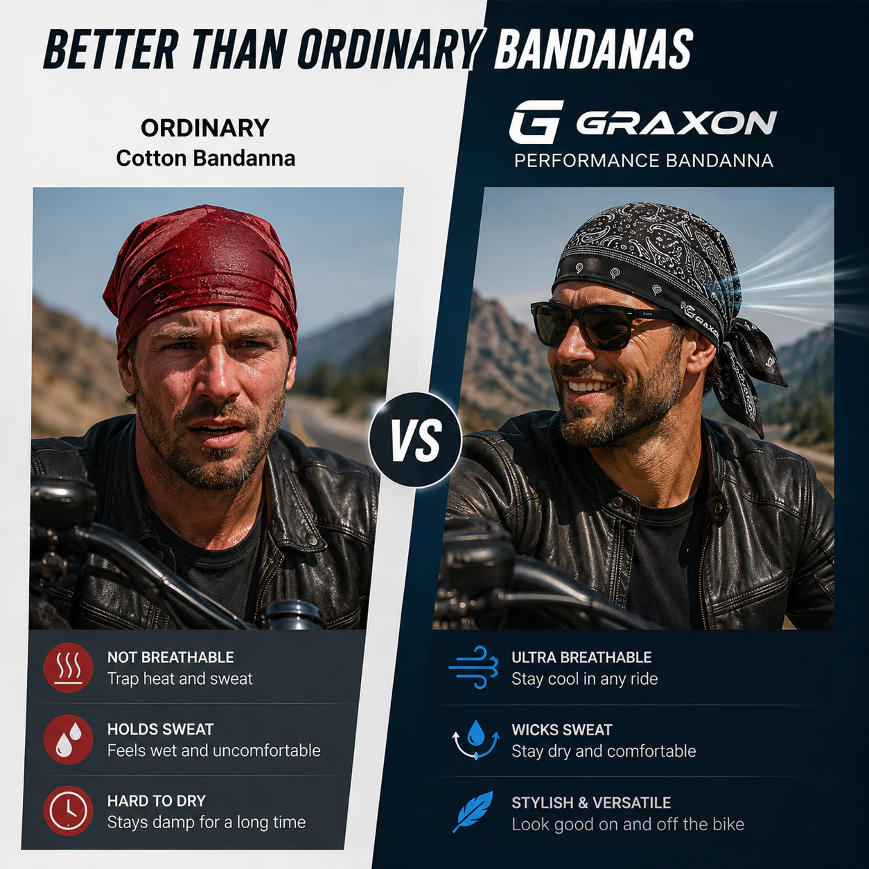 GRAXON Essential Bandanas