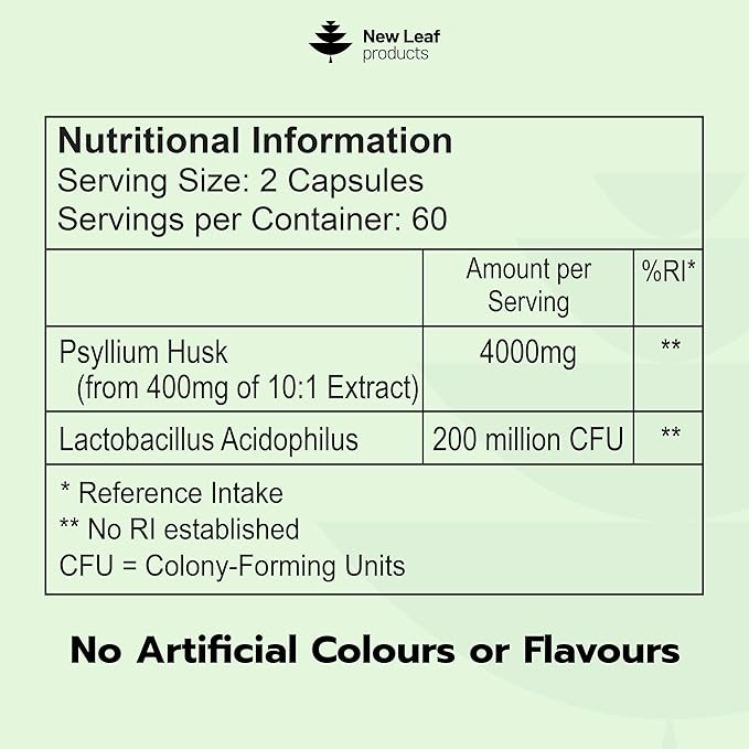 Healthley™ Psyllium Husk Capsules