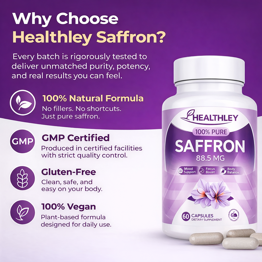 Healthley Saffron Capsules