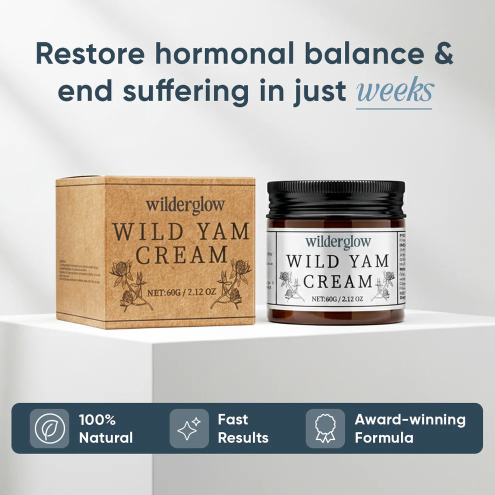 Wild Yam Cream For Hormonal Balance