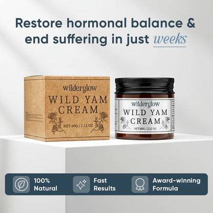 Wild Yam Cream For Hormonal Balance