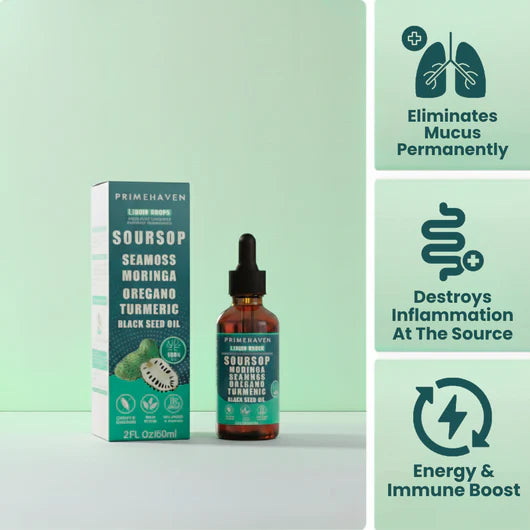 10-in-1 Soursop Moringa Seamoss Ancient Vitality Drops