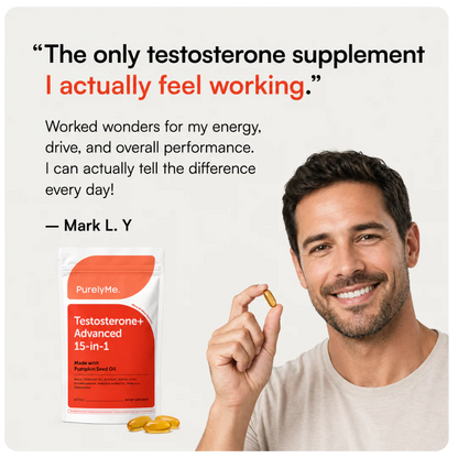 Testosterone+ Advanced 15-In-1 Complex (60 Softgels)